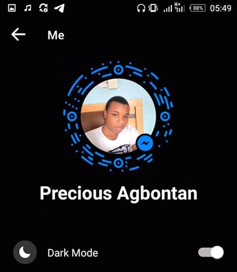 How To Activate Dark Mode On Facebook Messenger Using An Emoji