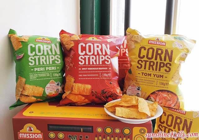 Mission Foods Corn Strips, Szechuan Spicy Seafood, Tom Yum, Peri Peri, Rip Strip Skip The Dip, Sophia Liana, De Fam, Juzzthin, Loca 8, Hunny Madu, Corn Strips, Food 