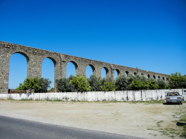 水道橋, エボラ, ポルトガル, Aqueduto da Água de Prata, Évora, Portugal