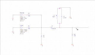 AM Modulation schematic