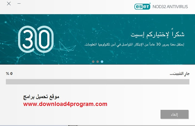 برنامج ازالة الفيروسات الضارة من االكمبيوتر 2019 Eset Nod32 Antivirus