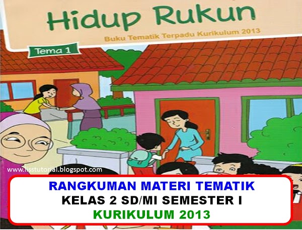 Rangkuman Materi Dan Soal BDR Tematik Kelas 2 SD/MI Kurikulum 2013