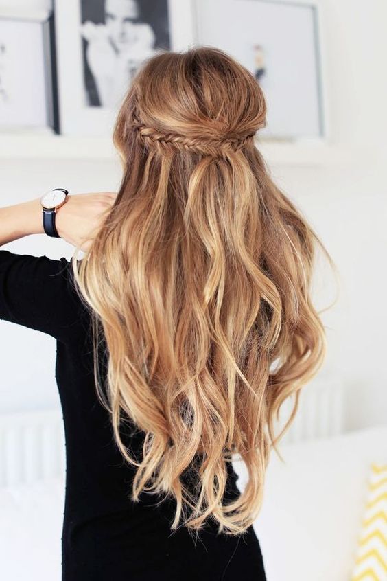 trendy hairstyle idea to copy this winter