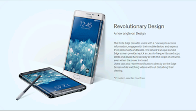 Riview Samsung Galaxy Note Edge Revolutionary Design By Yosuafang.com