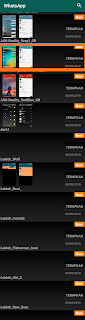 Cara mengganti tema WhatsApp tanpa aplikasi tambahan di android semua versi
