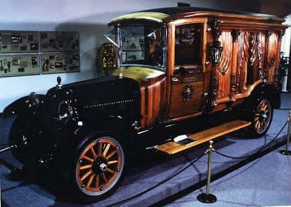 1922 Packard Carved Panel Hearse ~
