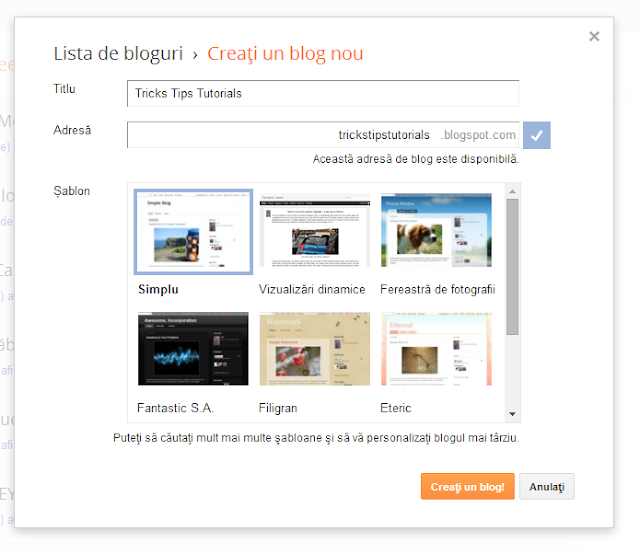 blog gratuit blogspot