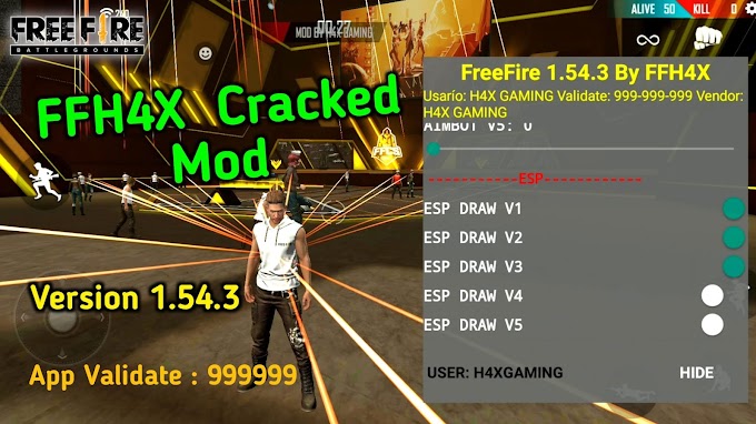 Free Fire - FFH4X Cracked Mod Apk 
