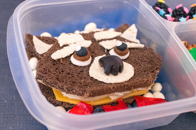 How to Make a Guardians of the Galaxy Vol. 3 Rocket Raccoon Food Art Lunch for Your Kids!