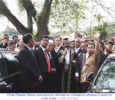 Perak State Assembly Under Tree