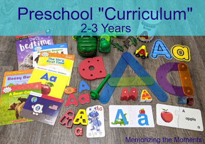 Homeschool Preschool Curriculum Alphabet Themed