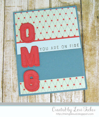 You Are on Fire card-designed by Lori Tecler/Inking Aloud-stamps and dies from Reverse Confetti