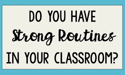 Building strong routines is essential in any classroom.  From routines for turning in papers to establishing the restroom procedure, it is important that students know what is expected of them.  Whenever considering any new routine, follow the 4 Ps.