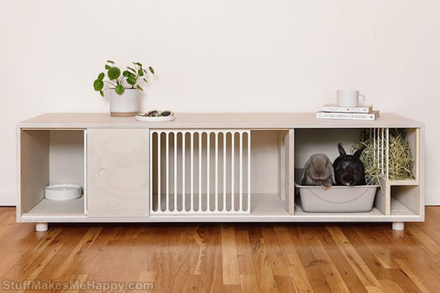 Elegant Furniture Design for Rabbits by Jeni Nguyen