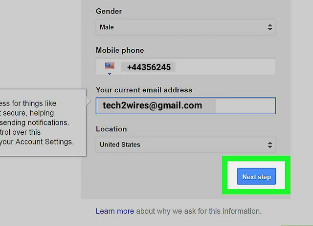  Create a Gmail Account just- Create a Google Account 