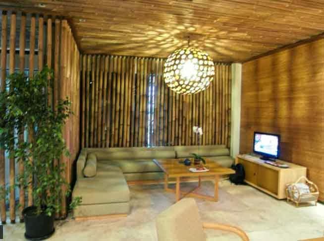 Trend Terpopuler Interior Rumah Bambu, Yang Menawan!