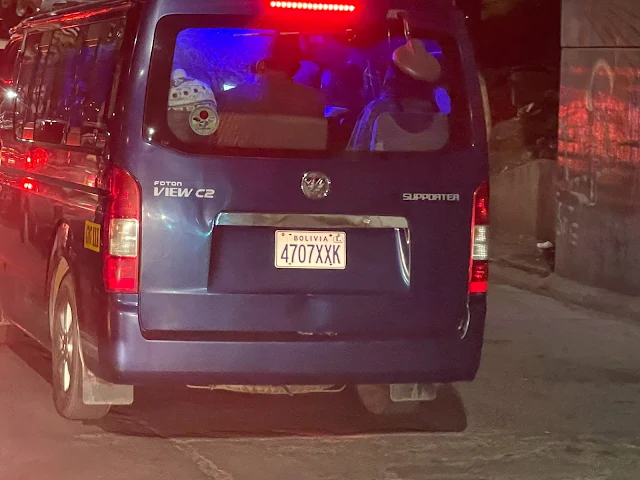 Foton View C2 Supporter, La Paz, Bolivia