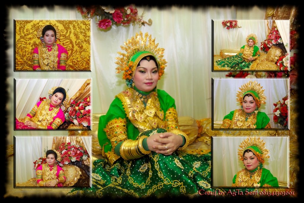 Weaddings Paket: contoh riasan+gaun pengantin