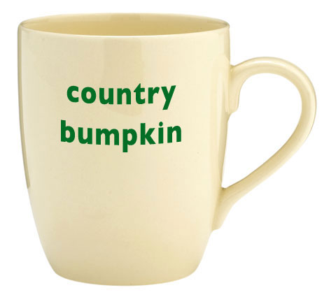 country bumpkin