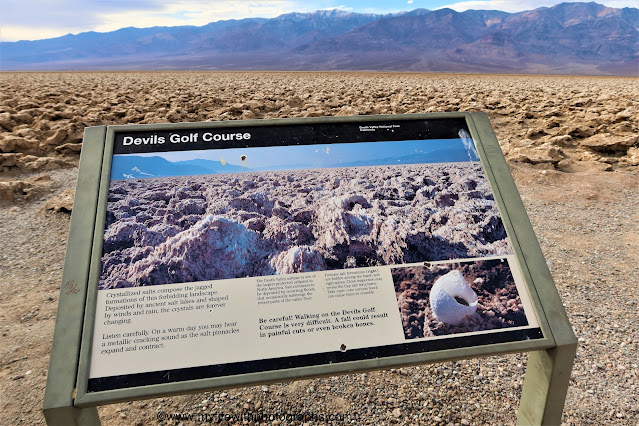 Information at Devils Golf Course