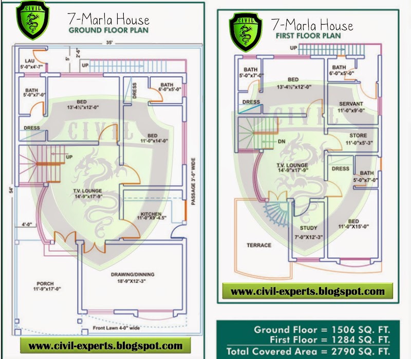 23+ Popular Inspiration 7 Marla House Plan With Basement