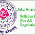 JNTU-ANANTAPUR :- Syllabus Books For All Regulations