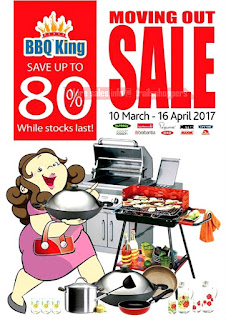 BBQ King Citta Mall Moving Out Sale 2017