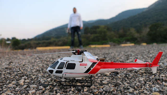 WLtoys V931 6CH Brushless AS350 Scale Flybarless