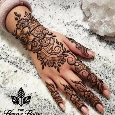 Latest Simple Arabic Mehndi Designs Fashion For All Womens