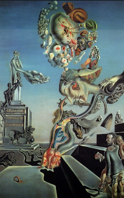 The Lugubrious Game (1929) painting Salvador Dalí