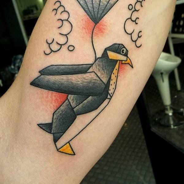 Tatuagens de pinguins