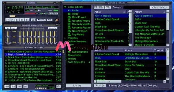 برنامج Winamp