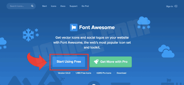 Cara Menggunakan Font Awesome di Blogger