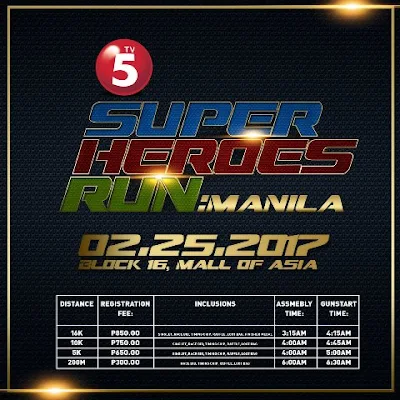 TV5 Superheroes Run: Manila