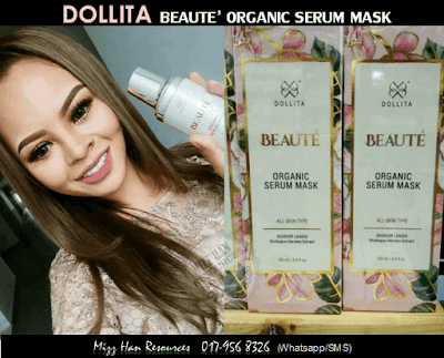 DOLLITA BEAUTЀ ORGANIK SERUM MASK 