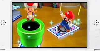 "Sorry Mario but our princess is in another AR Card..."