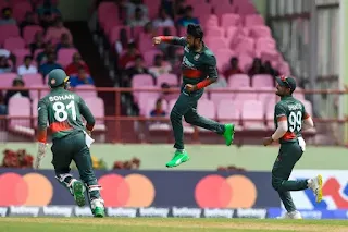 West Indies vs Bangladesh 1st ODI 2022 Highlights