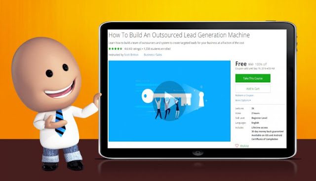 [100% Off] How To Build An Outsourced Lead Generation Machine| Worth 50$