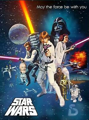 Star Wars 4 Poster. 2011 Star Wars Rock Poster