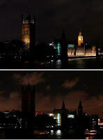 Earth Hour Houses of Parliament