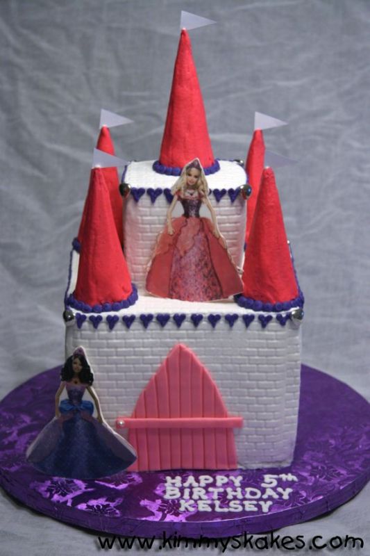 Barbie Castle Wedding Cakes Pictures Ideas