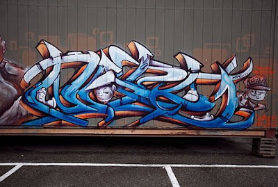 Amazing, Design, Graffiti, Freestyle, by Nate and Estria