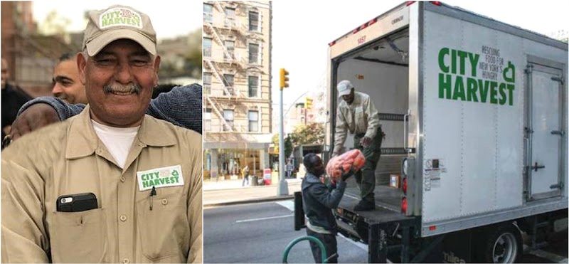 Chofer dominicano sobresale repartiendo comida a los pobres de NY en el proyecto City Harvest