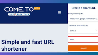 Cara Mudah dan Cepat Memperpendek Link Google Drive dan Google Form