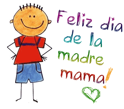 dibujo con colores para el dia de la madre