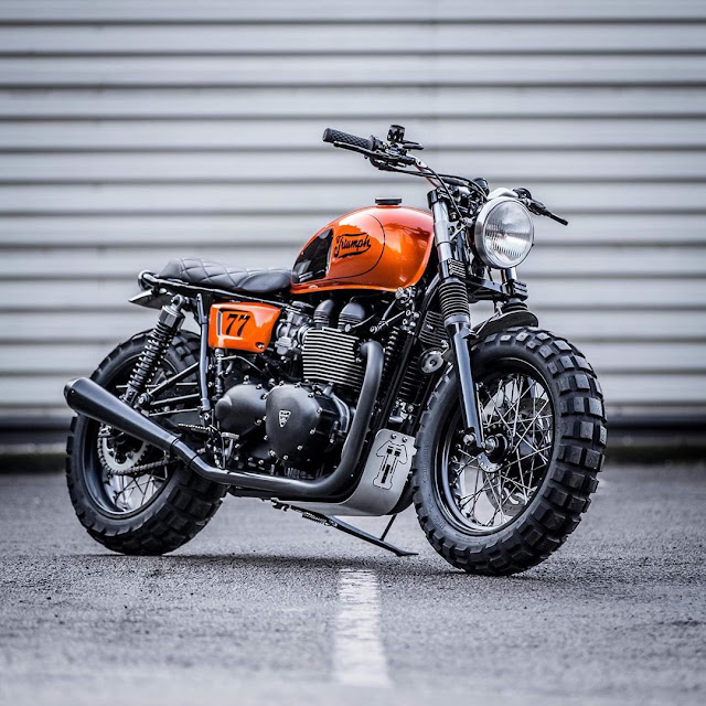 Triumph Bonneville By Down & Out Cafe Racers Hell Kustom