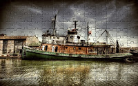 Old army ship