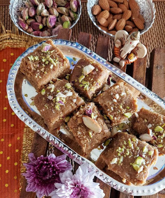 Sukhdi or Goud Papdi - Traditional Gujarati Winter Sweet