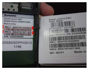 cara cek imei hp lenovo