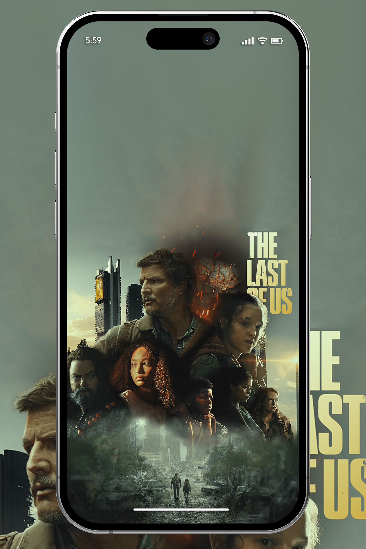 iOS 16 Wallpaper I made from the HBO show, might as well post it here  aswell for other people to enjoy. : r/thelastofus